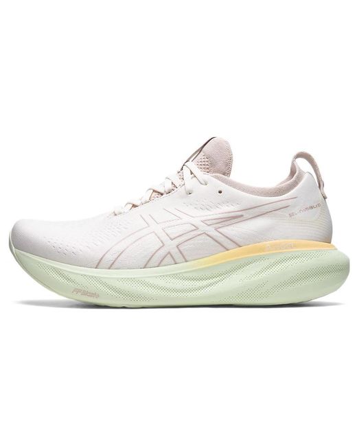 Asics White Gel-nimbus 25 Running for men