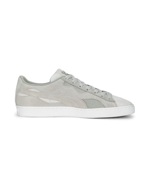 PUMA White Suede 'Camowave Earth for men