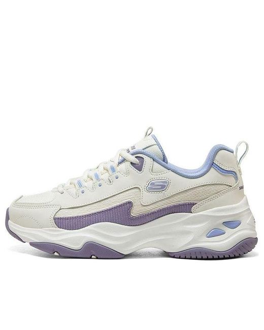 Skechers White (Wmns) Dlites 1.0