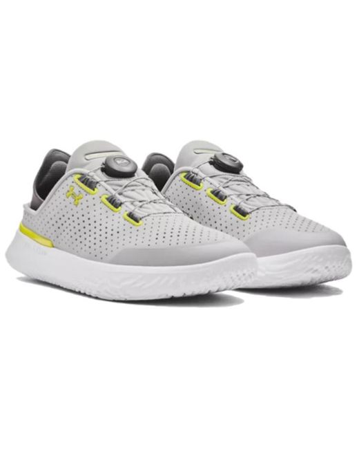 Under Armour White Slipspeed 'Halo' for men