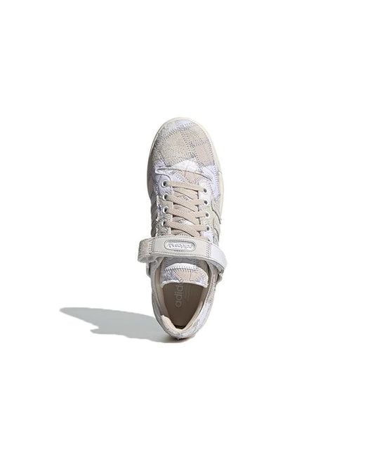 Adidas White X Atmos Forum Low 'Patchwork' for men