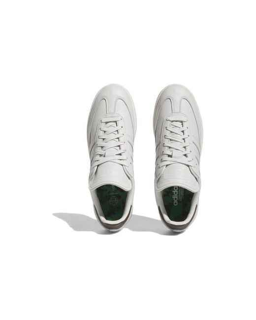 Adidas White Samba Golf Shoes for men