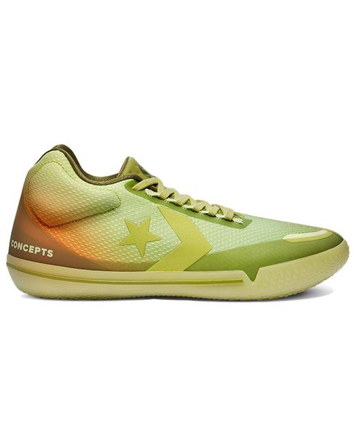 converse flame green