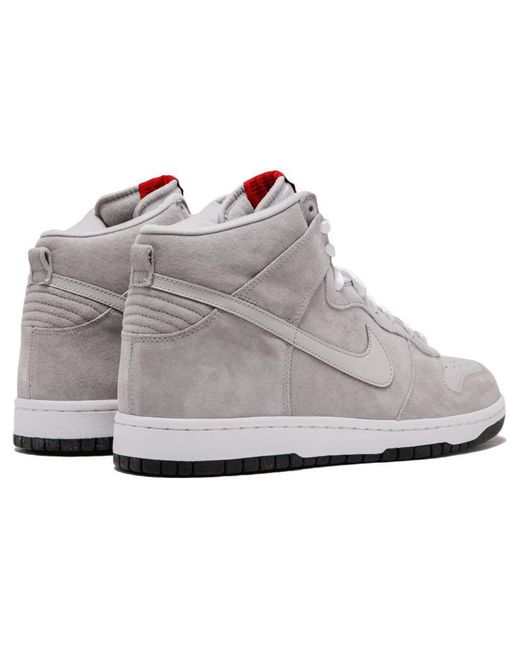 Nike White Sb Dunk High Pro 'Pee Wee Herman' for men