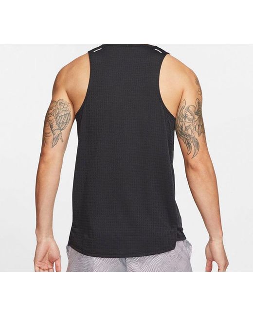 Nike Black Rise 365 Trail Dri-Fit Running Vest for men