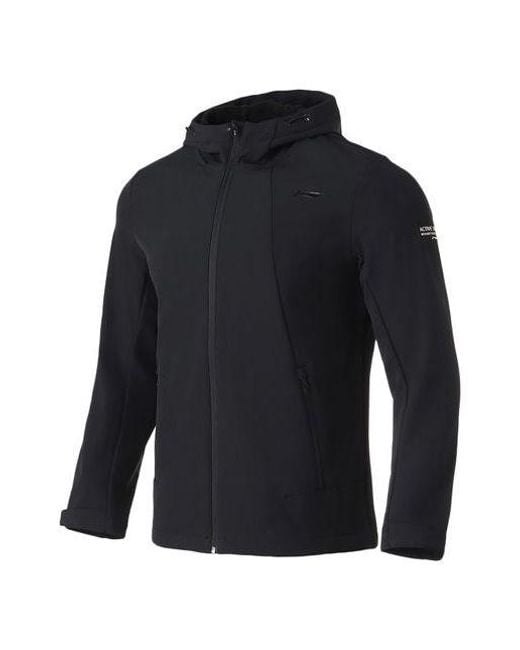 Li-ning Blue Lifestyle Outdoor Sports Jacket for men