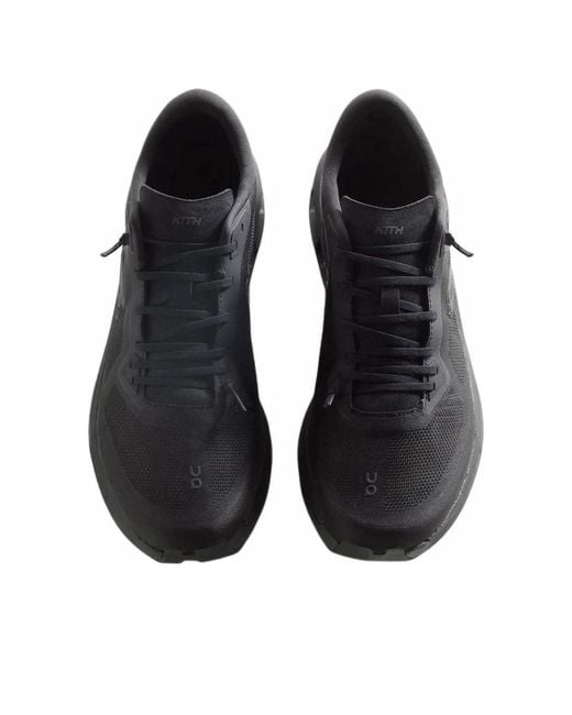 On Shoes Black X Kith Cloudzone for men