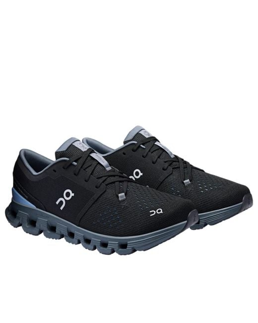 On Shoes Blue Cloud X 4 Chambray' for men