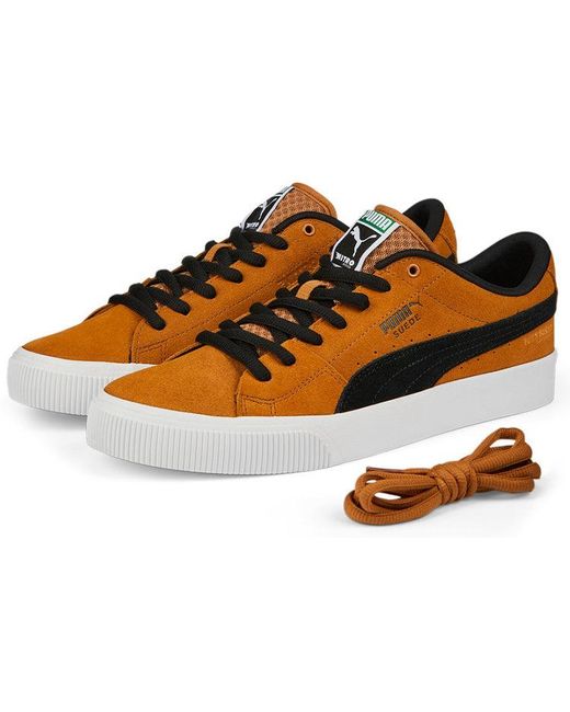 PUMA Brown Suede Skate Nitro 'Desert' for men