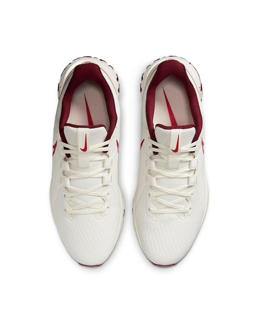 Nike White React Infinity Pro 'Sail Dark Beetroot' for men