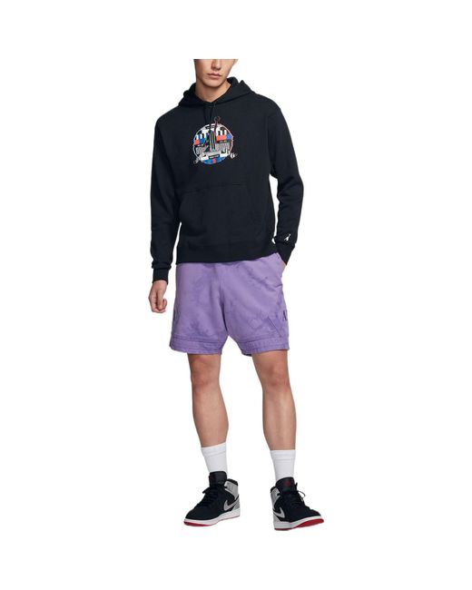 Nike Blue Knit Sports Geometry Pattern Casual for men