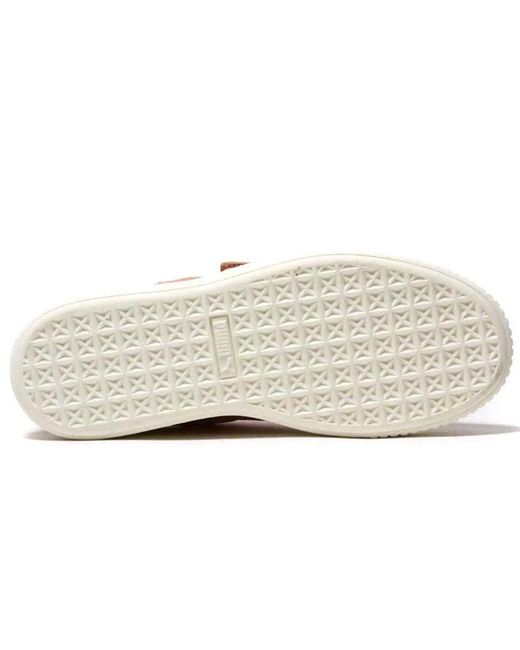 PUMA Brown (Wmns) Suede Platform Strap 'Cameo'