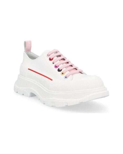McQueen White (Wmns) Tread Slick Low Lace Up