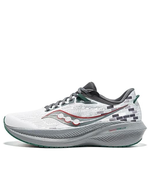 Saucony White Triumph 21 for men