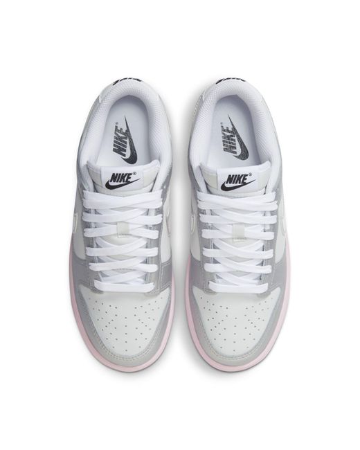 Nike White (Wmns) Dunk Low Lx 'Metallic'