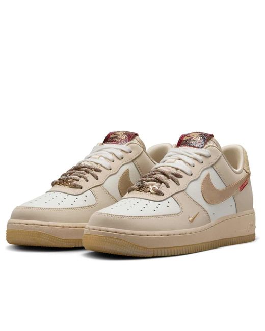 Nike White (Wmns) Air Force 1 Low 'Year Of The Snake'