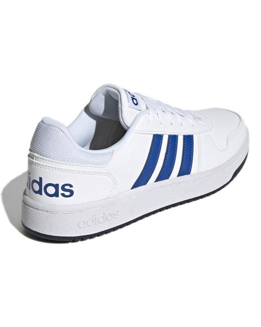 Adidas Blue Hoops 2.0 Shoes Royal' for men