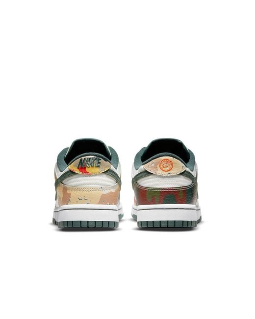 Nike White Dunk Low Se 'Sail Multi-Camo' for men
