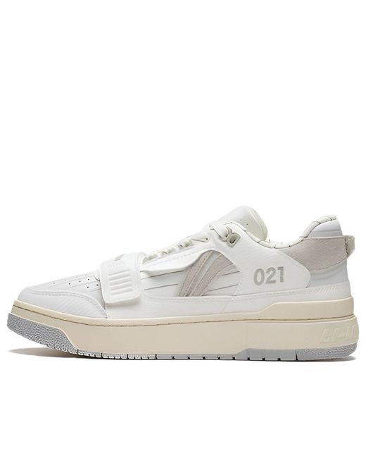 Li-ning White Badfive Rookie Shanghai for men
