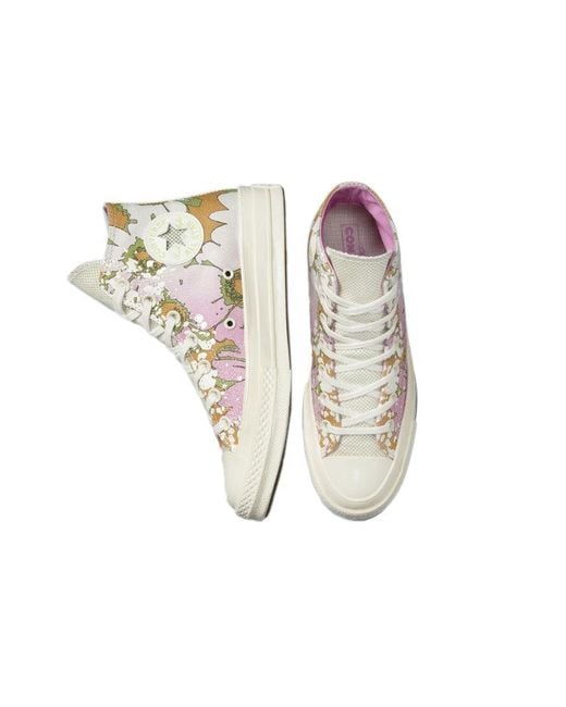 Converse Pink (Wmns) Chuck 70 High 'Crafted Florals'