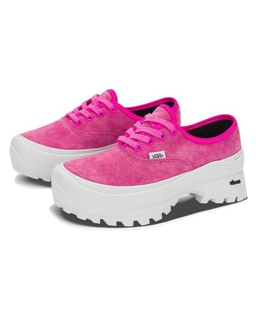 Vans Pink Vibram X Authentic