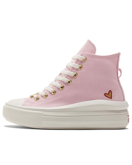 Converse Pink (Wmns) Chuck Taylor All Star Move Platform High 'Valentine's Day 2023'