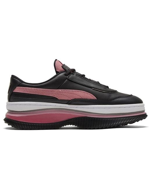 PUMA Red (Wmns) Deva Mixed Metallic/ Casual Platform Sneakers