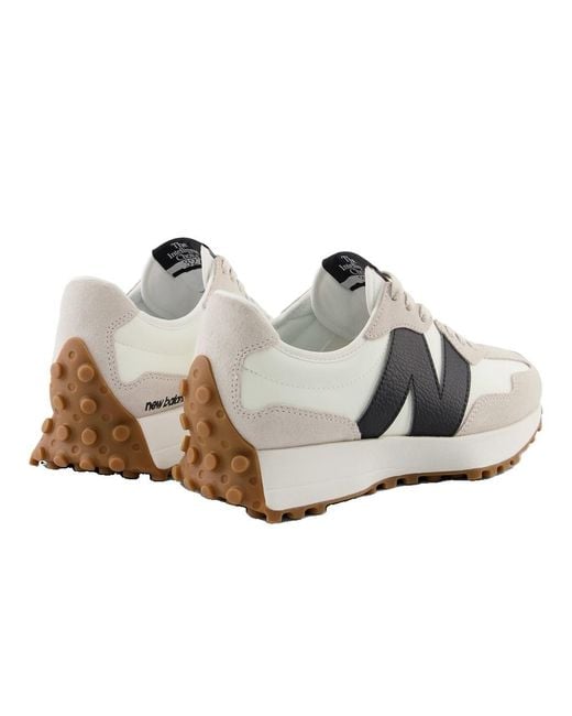 New Balance White (Wmns) 327 'Moonbeam'