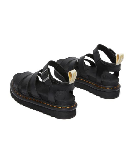 Dr. Martens Black (Wmns) Blaire Fashion Lihgt Platform Sandals