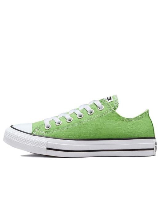 Converse Green Chuck Taylor All Star Canvas Shoes 'Grass' for men