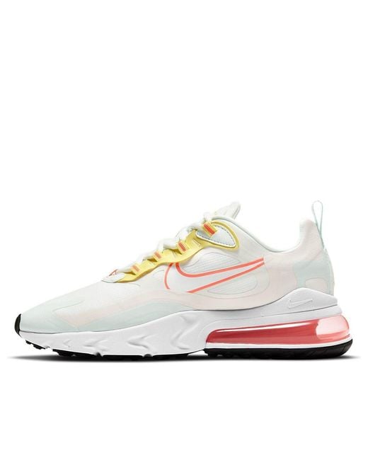 Nike White (Wmns) Air Max 270 React 'Pale Ivory Summit'