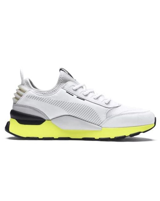 PUMA White Rs-0 Tracks for men
