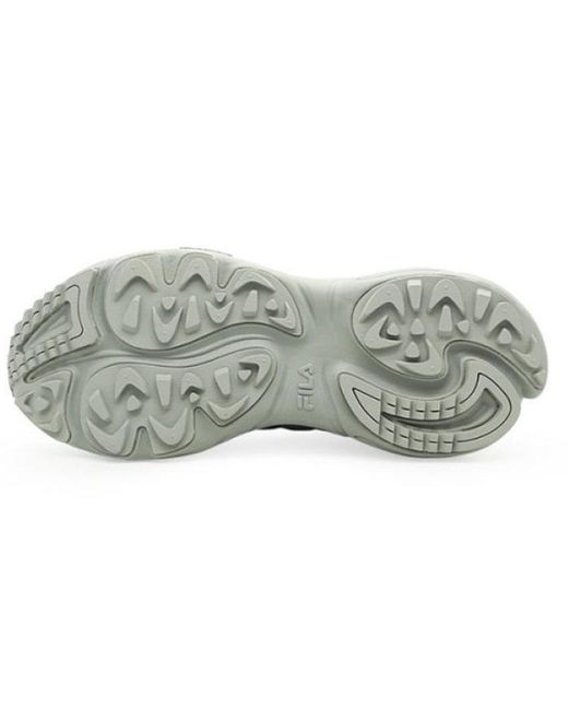 Fila Gray Tenor City Low Top Daddy Shoes Stone Korean Version