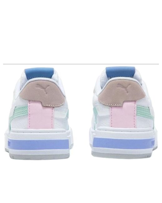 PUMA White Ca Pro Glitch Pastel