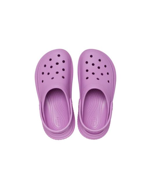CROCSTM Purple Stomp Clog; Bubble