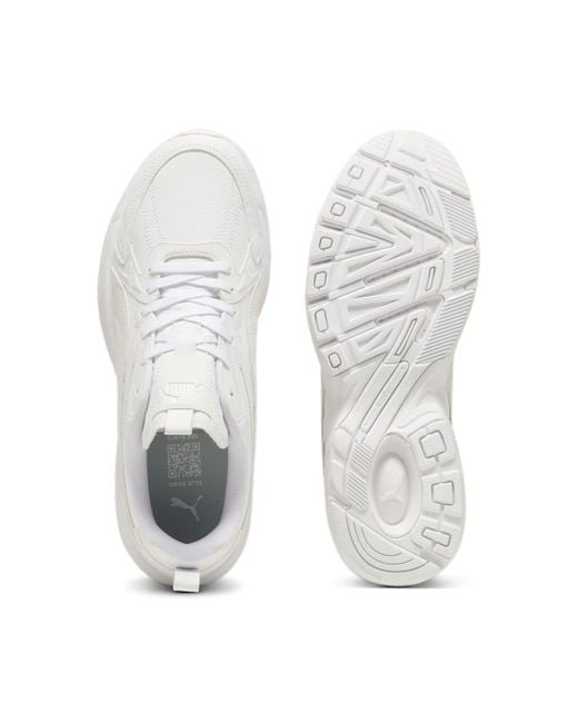 PUMA White Milenio Tech Leather Feather' for men