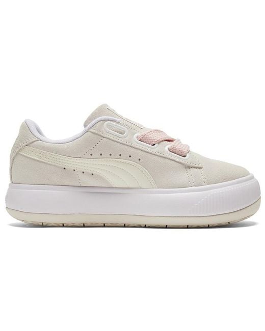 PUMA White (Wmns) Suede Mayu Heart Suede