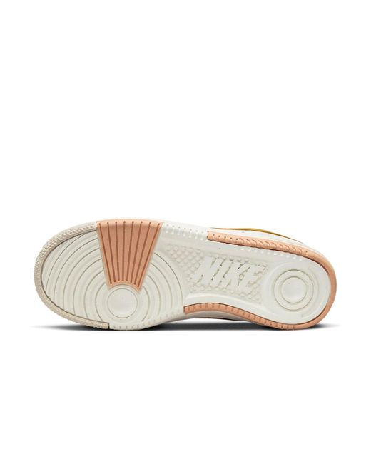 Nike White (Wmns) Gamma Force 'Sail Bronzine'