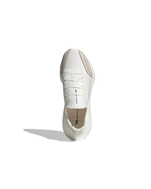 Adidas White Y-3 Ultra Boost 21 Bold' for men