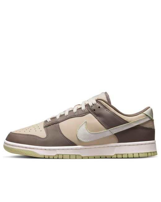 Nike Brown Dunk Low 'Velcro Tongue for men