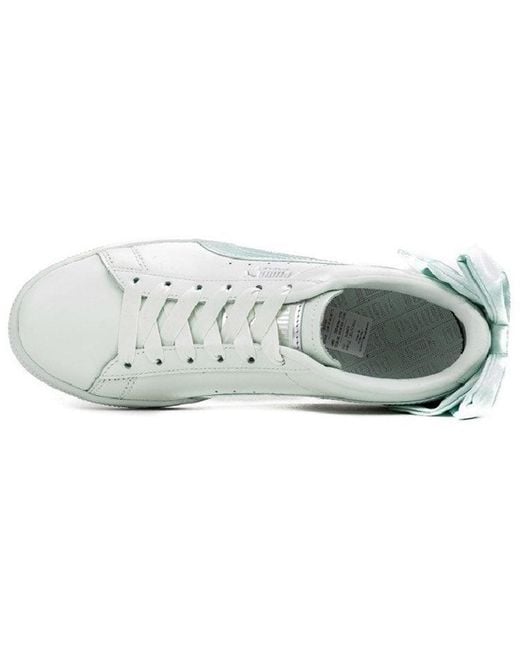 PUMA Blue (Wmns) Basket Bow 'Peppermint'