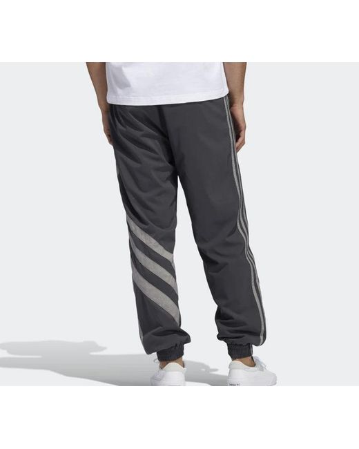 Adidas Gray Originals Printing Sports Pants for men