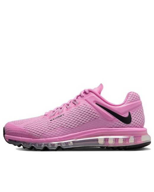 Nike Pink X Stussy Air Max 2013 for men