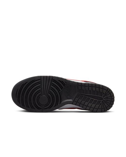 Nike Red Dunk Low Swoosh Panda' for men