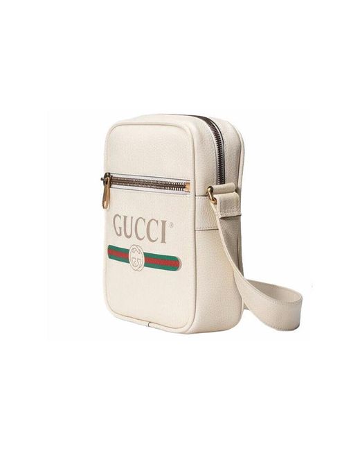 Gucci Natural Print Messenger Bag for men