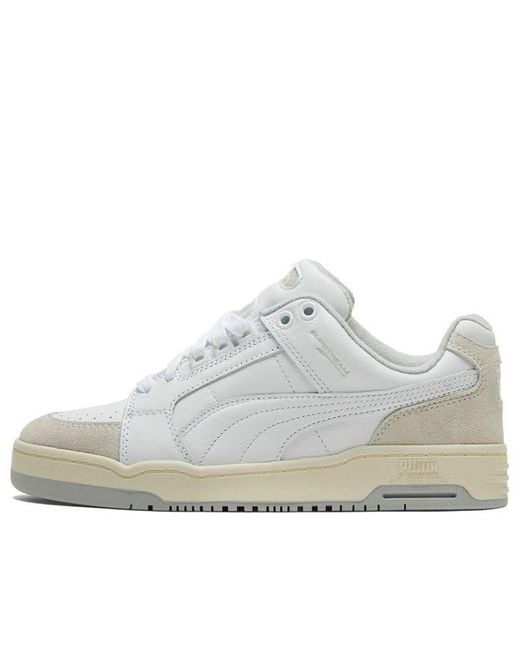 PUMA White Slipstream Lo Retro Pristine' for men
