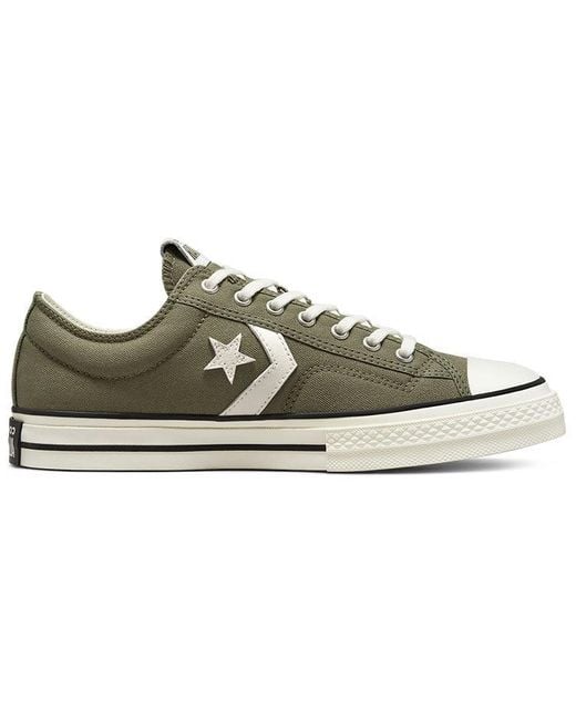 Converse Green Star Player 76 Retro Casual Skateboarding Shoes for men