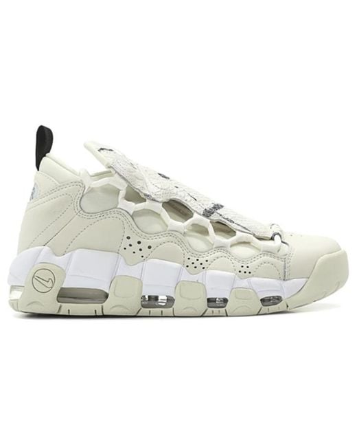 Nike White (Wmns) Air More Money 'Snakeskin'
