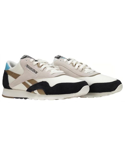 Reebok White Classic Nylon Vintage for men