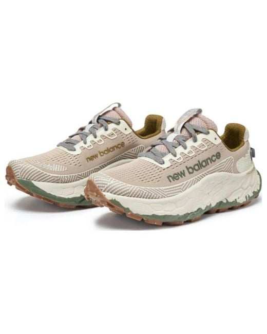 New Balance White Fresh Foam X More Trail V3 'Mindful Timber Wolf' for men
